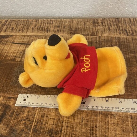 Disney 9” Winnie the Pooh Hand Puppet Plush Bear Mattel Arcotoys Golf Head Cover - Picture 7 of 7